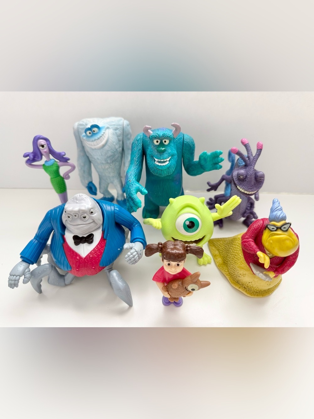 2001 McDonalds Disney Pixar MONSTERS Inc. Happy Meal Figures